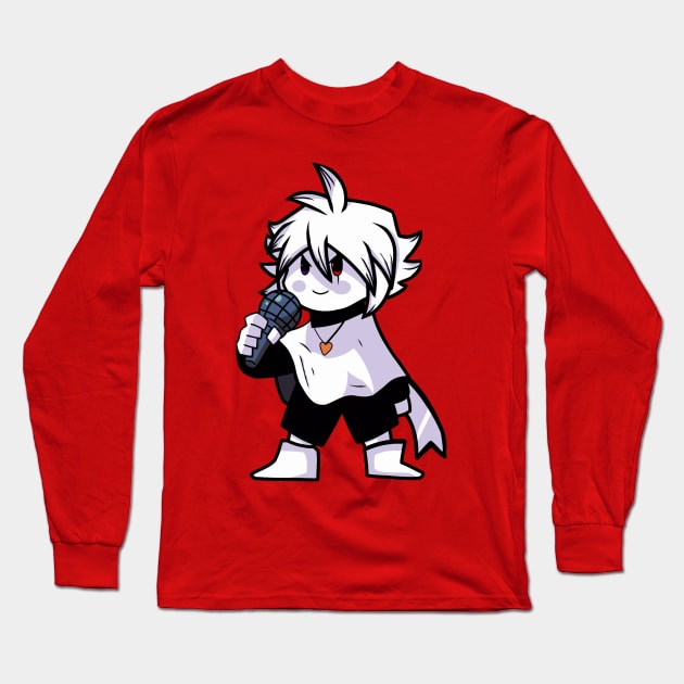 X chara Fnf mod character ( underverse ) Long Sleeve T-Shirt by Abrek Art